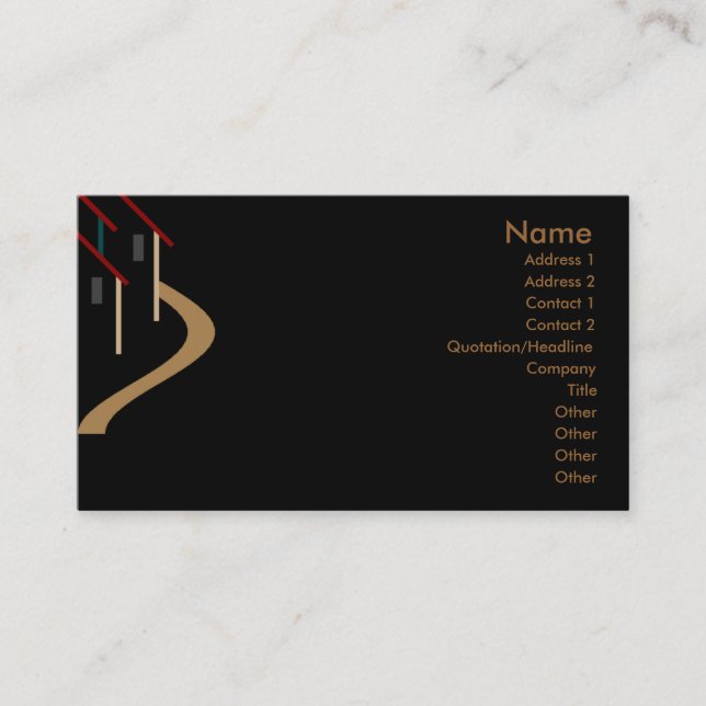 Real Estate Business Card (Front)