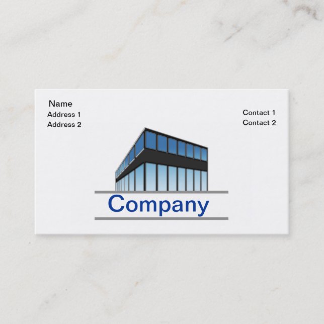 Real Estate Business Card (Front)