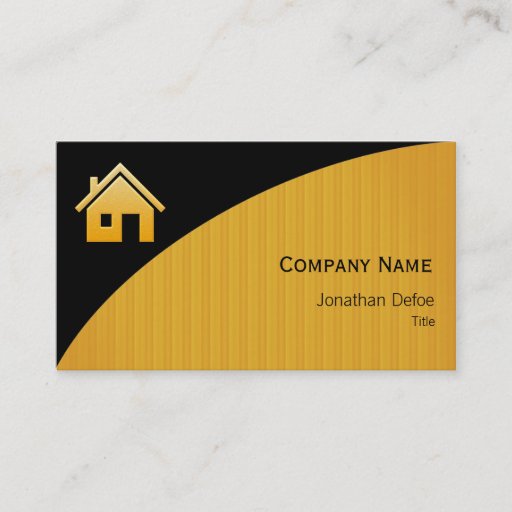 Customizable Real Estate Business Card