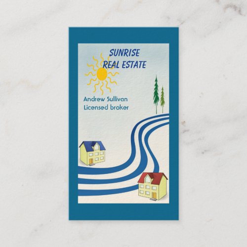 Real Estate Business Card Template