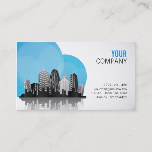 Customizable Real estate business card