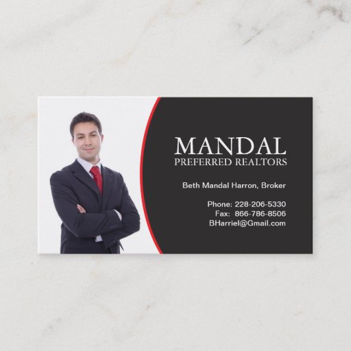 Customizable Real Estate Business Card