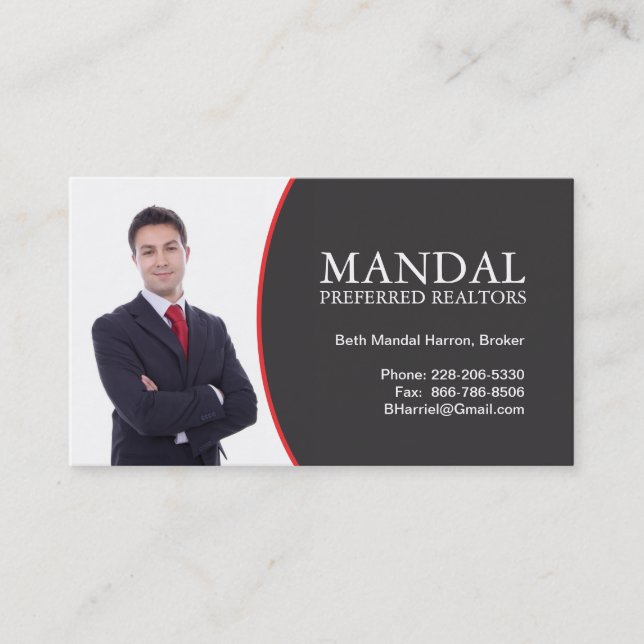 Real Estate Business Card (Front)