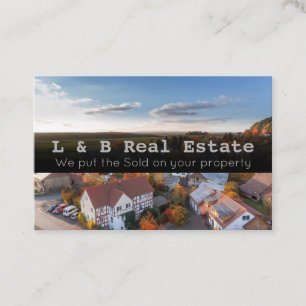 Real Estate business card