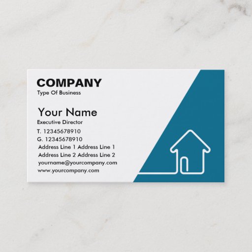 Customizable Real Estate Business Card 1