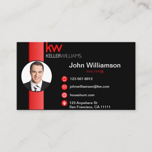 Real Estate Business Card for Keller Williams