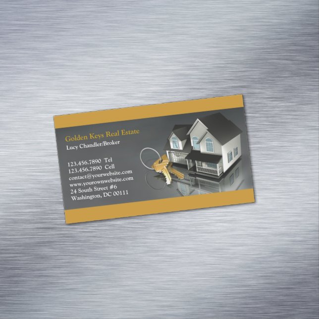 Real Estate Business Card Magnet (In Situ)