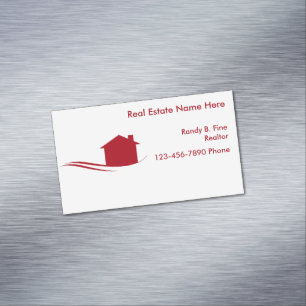 Real Estate Business Card Magnets