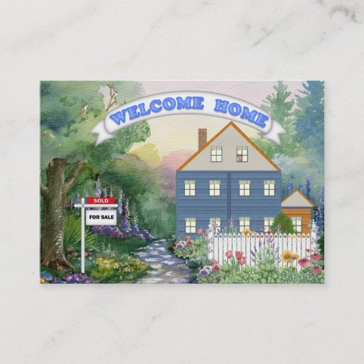 Customizable Real Estate Business Card - SRF