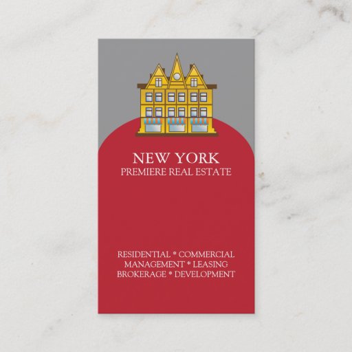 Customizable Real Estate Business Card Template