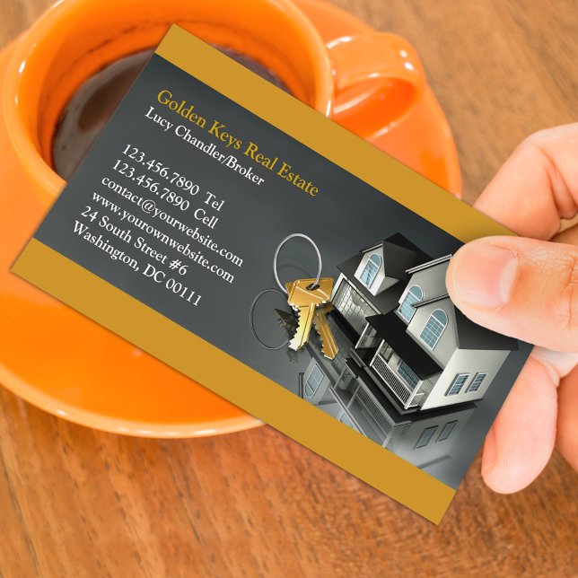 Real Estate Business Card Template (Creator Uploaded)