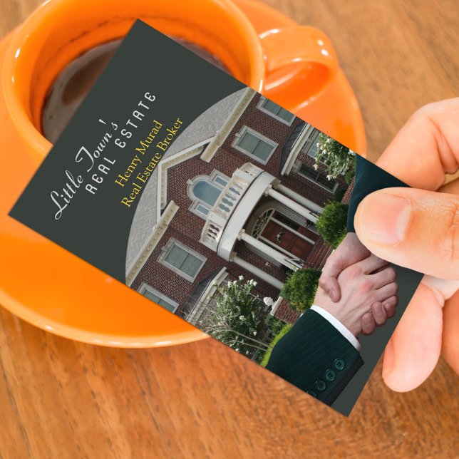 Real Estate Business Card Template (Creator Uploaded)