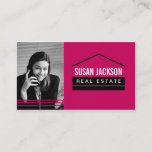 Real Estate Business Card With Photo at Zazzle