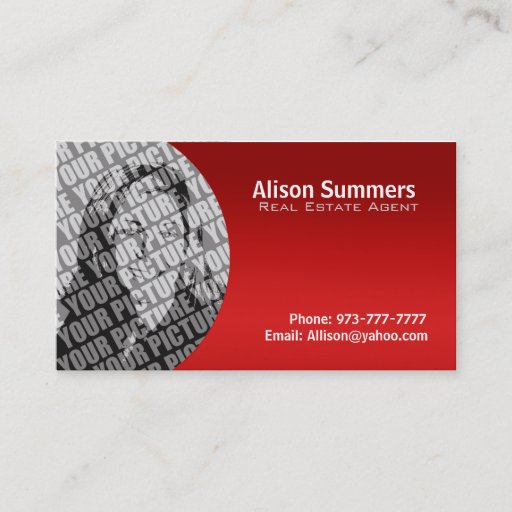 Customizable Real Estate Business Cards