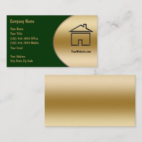 Real Estate Business Cards