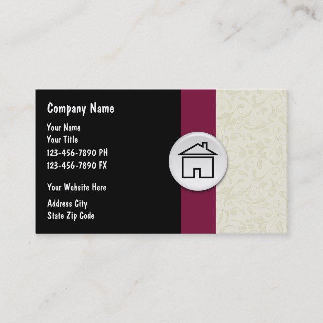 Real Estate Business Cards (Front)