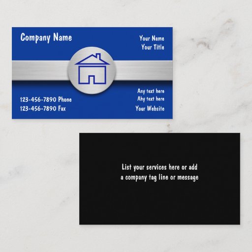 Customizable Real Estate  Business Cards