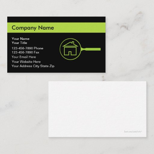 Customizable Real Estate Business Cards