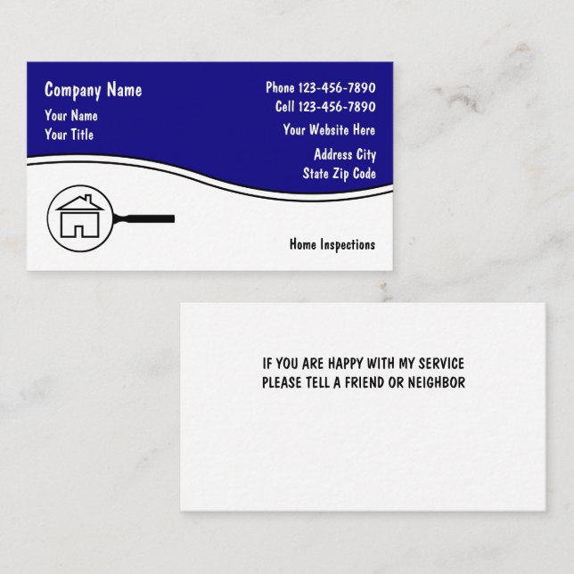 Real Estate Business Cards (Front/Back)