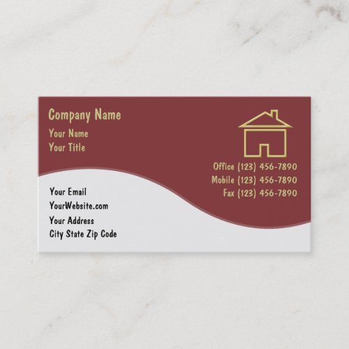 Real Estate Business Cards