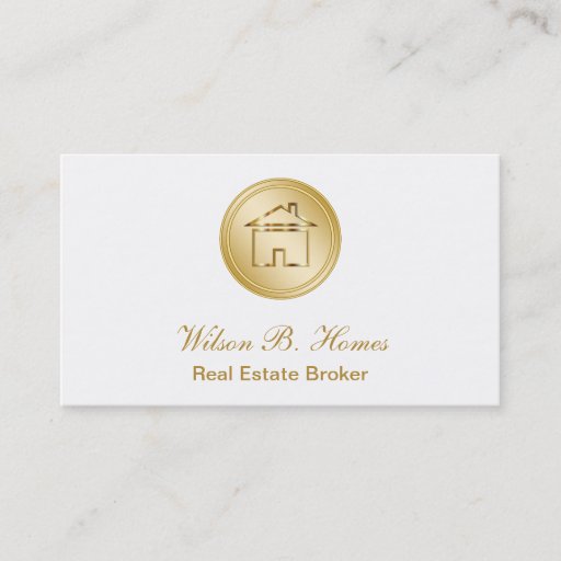 Customizable Real Estate Business Cards