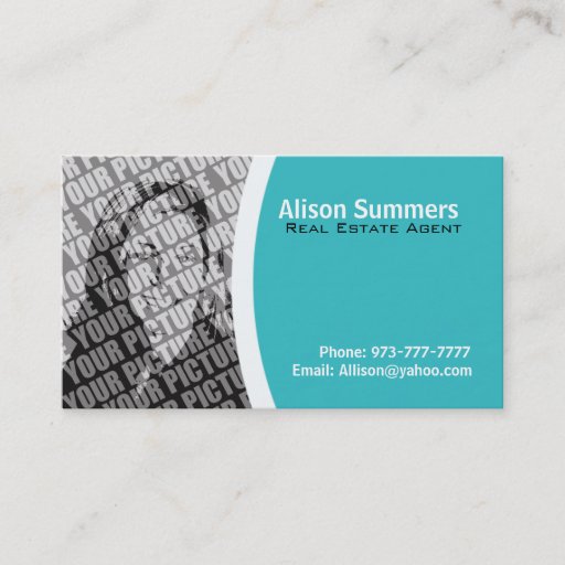 Customizable Real Estate Business Cards