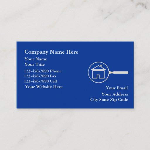 Customizable Real Estate Business Cards