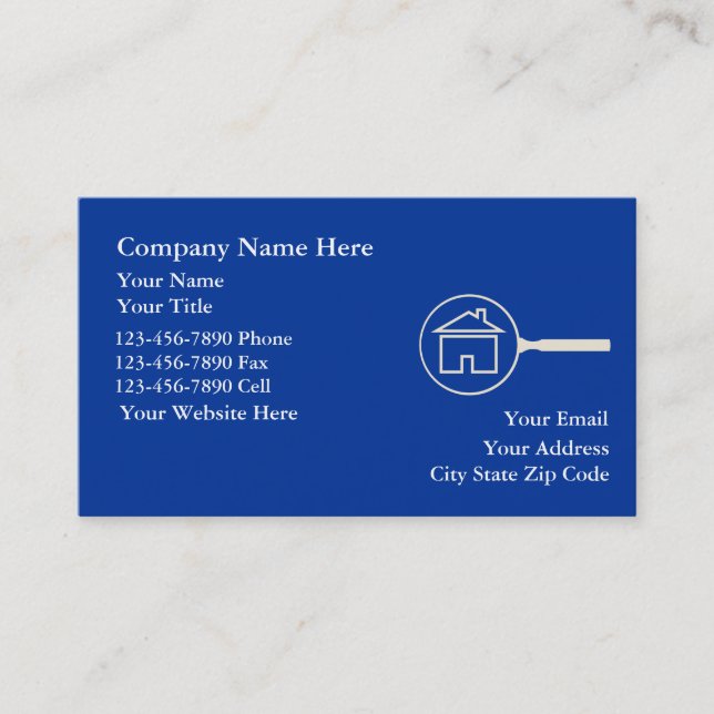 Real Estate Business Cards (Front)
