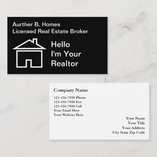 Real Estate Business Cards