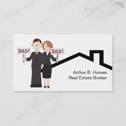 Customizable Real Estate Business Cards