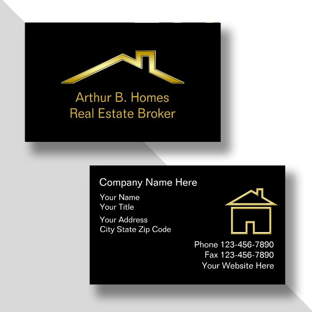 Real Estate Business Cards (Creator Uploaded)