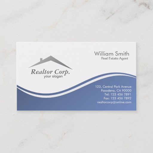 Customizable Real Estate - Business Cards