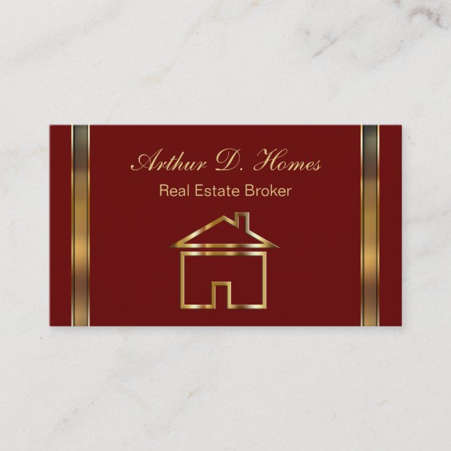 Real Estate Business Cards (Front)