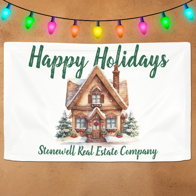 Real Estate Business Christmas Personalized Banner (Creator Uploaded)