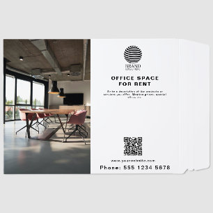 Real Estate Business Logo Photo QR Code Envelope Mailers