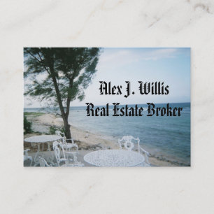 Real Estate Business Office Professional Card