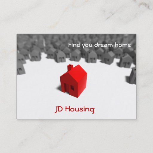Customizable Real estate  businesscards business card templates