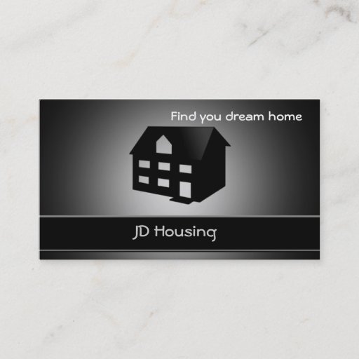 Customizable Real estate  businesscards business card template