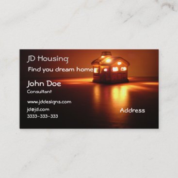 Real estate  businesscards business card