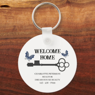 Real Estate Closing Gift, Realtor Keychain Closing Gift, Bulk Order Real  Estate Thank You Gift, Corporate Gifts, Home Sweet Home Keyring -   Canada