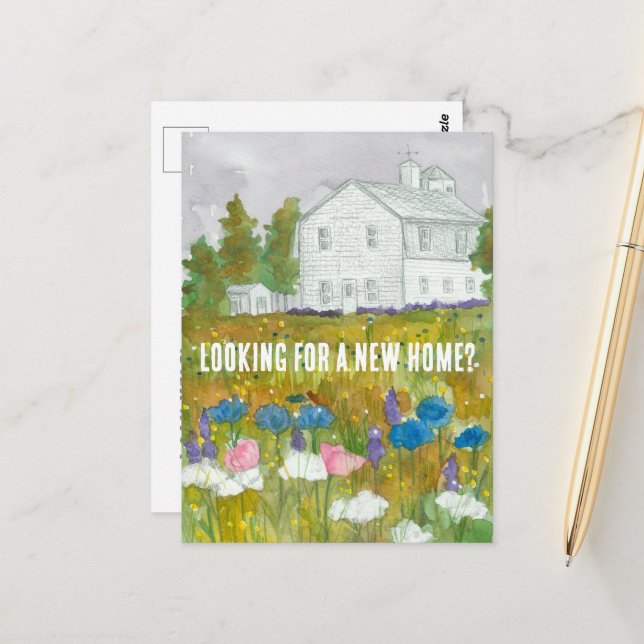 Real Estate Buying A Home Marketing Mailer  Postcard (Front/Back In Situ)