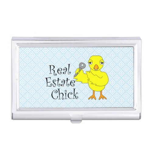 Real Estate Chick Business Card Case