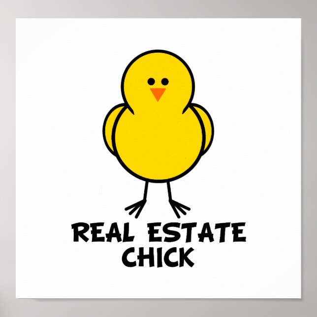Real Estate Chick Poster (Front)
