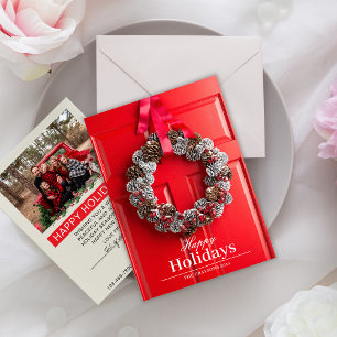 Real Estate Christmas Card Template