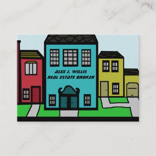 Real Estate Business Card Template