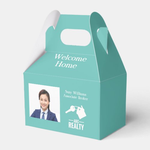 Real Estate Client Closing Gift Favor Box