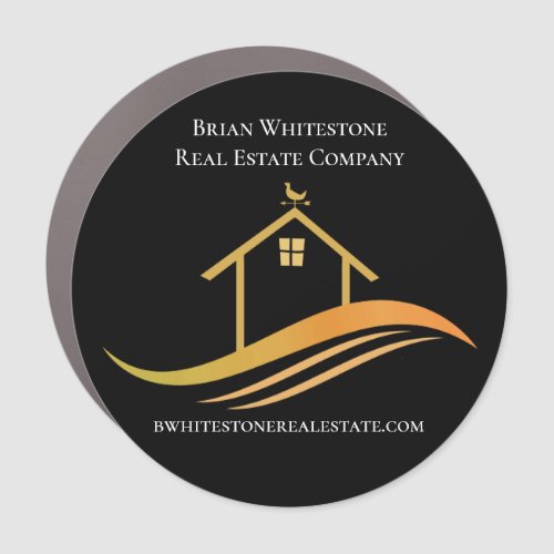 Real Estate Company Chic Custom Marketing Car Magnet