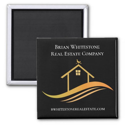 Real Estate Company Chic Custom Marketing Magnet