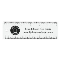 Real Estate Company Custom Logo Realtor Marketing Ruler