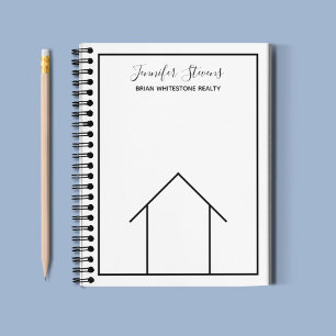 Real Estate Company Custom Professional Realtor Notebook